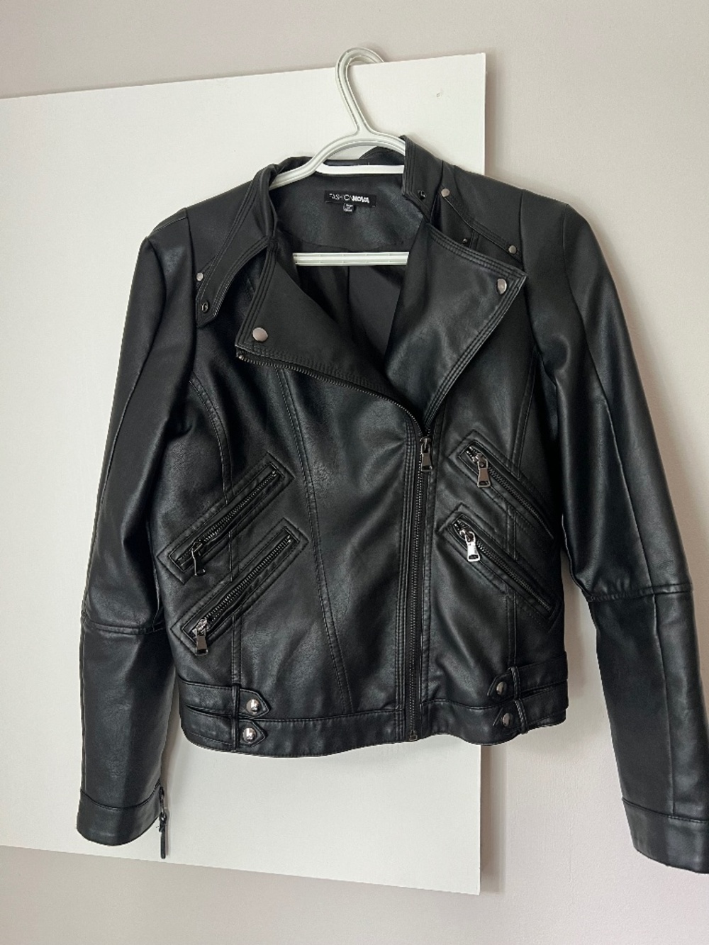 Faux-leather Jacket
